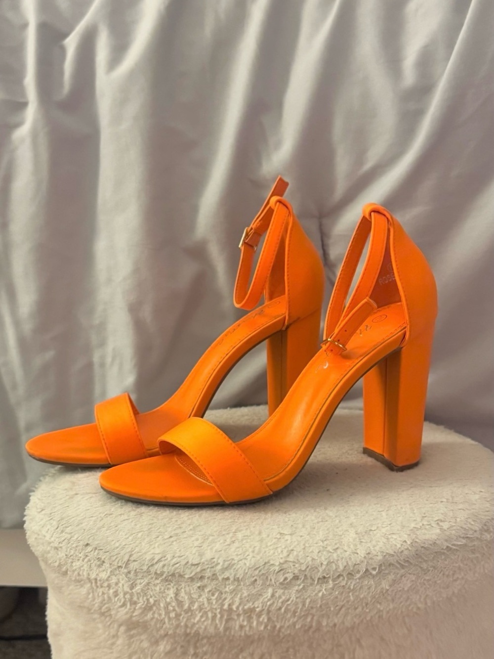 Orange High Heel